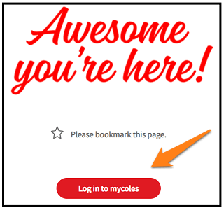 register for Mycoles Employee Login.